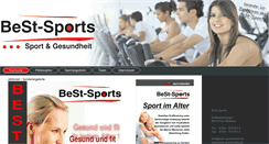 Desktop Screenshot of best-sportschule.de